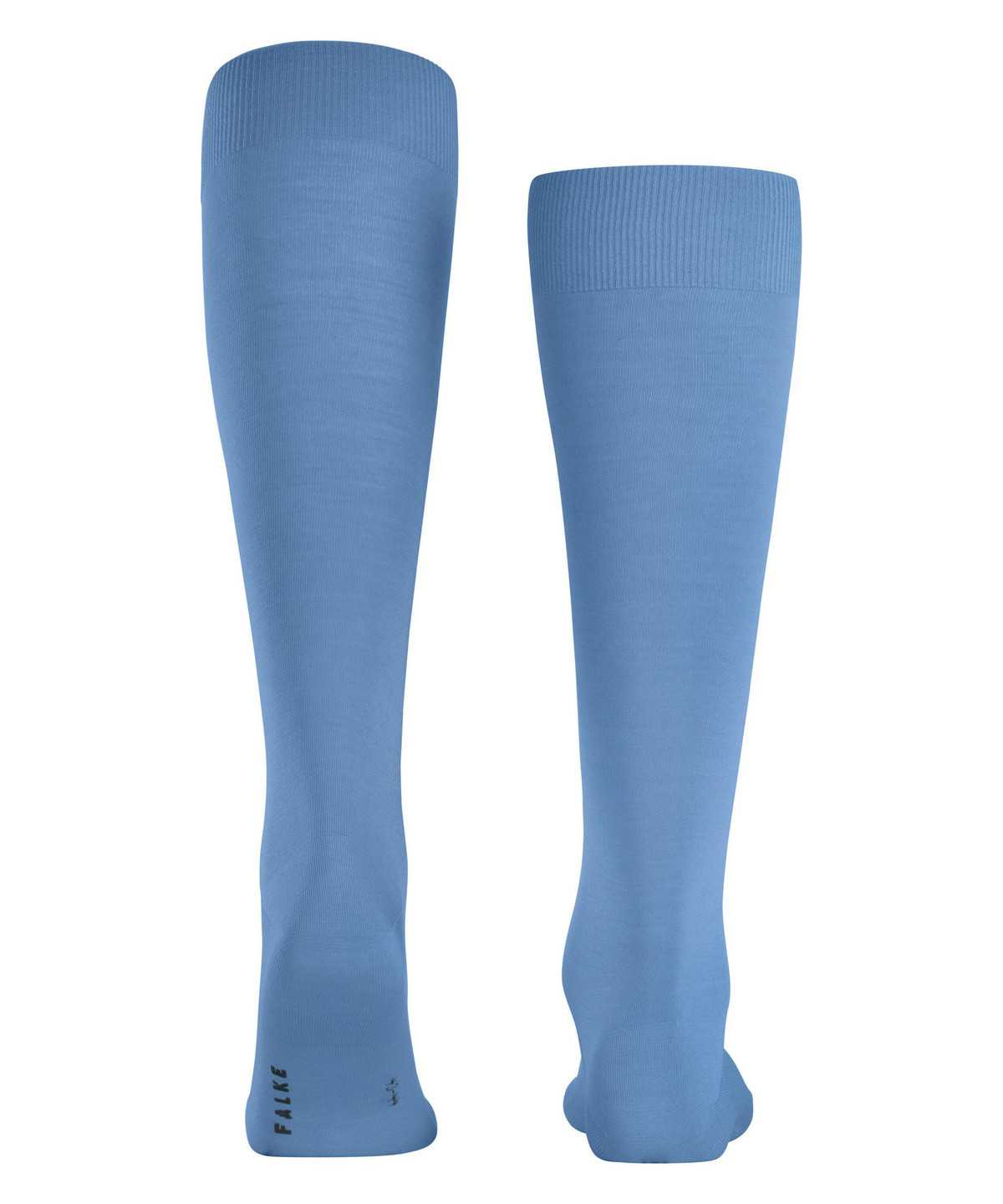 Falke ClimaWool Knee-high Socks Socken Herren Blau | 8690457-VZ