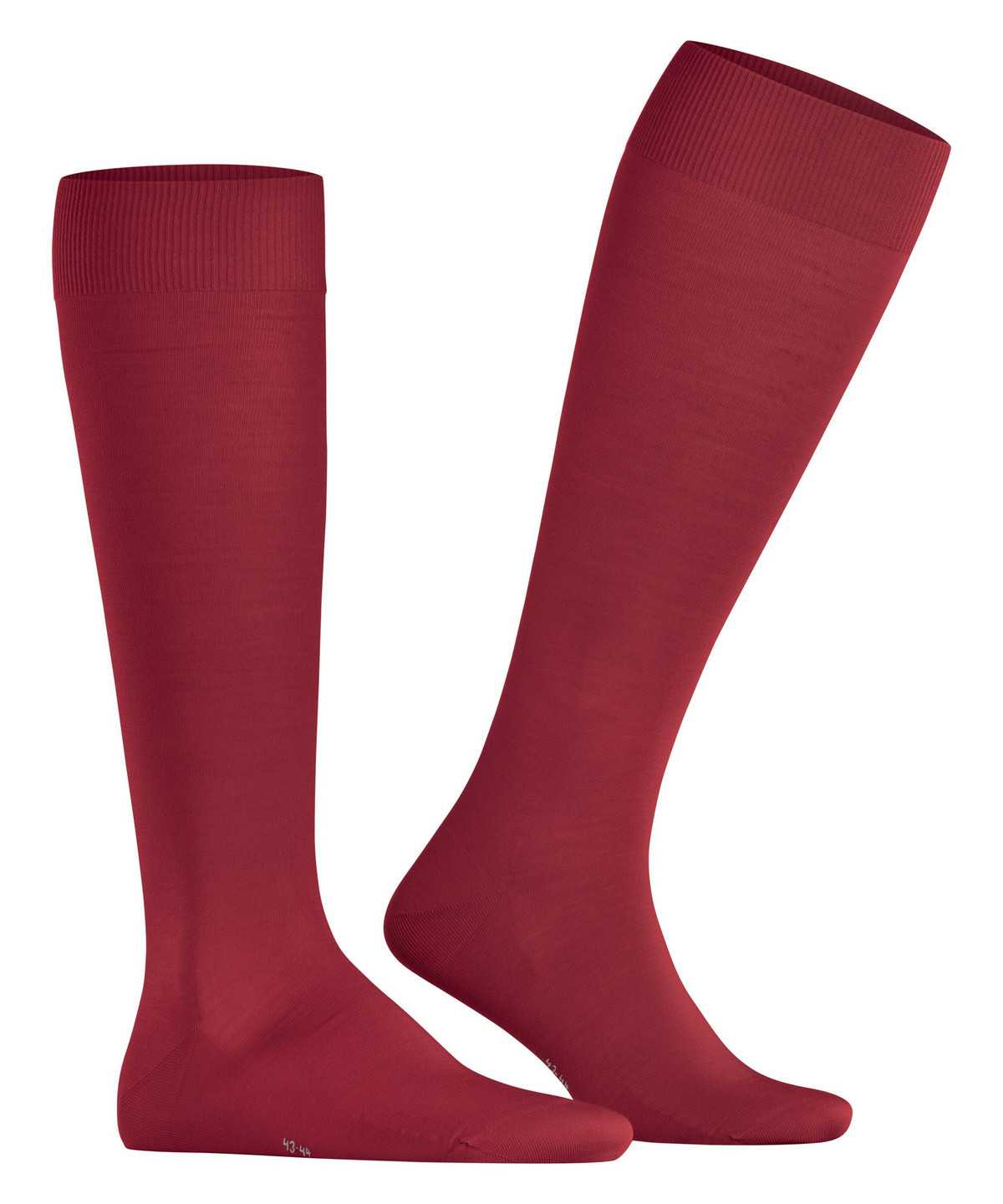 Falke ClimaWool Knee-high Socks Socken Herren Rot | 3170645-YH