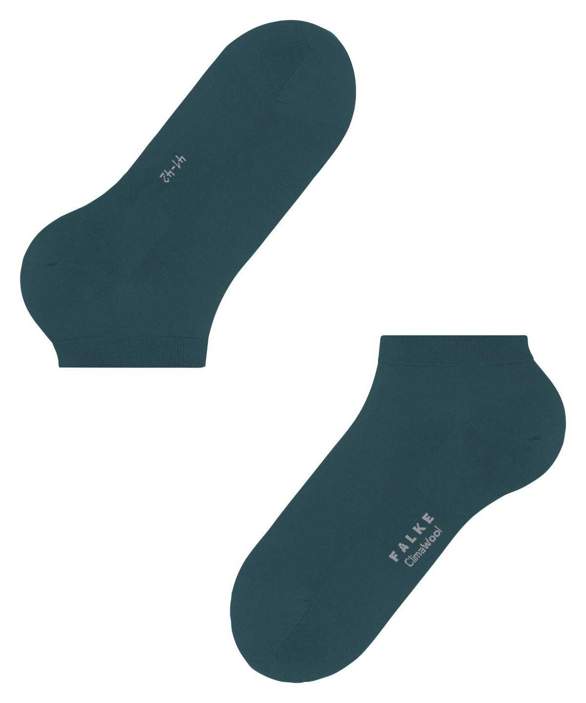 Falke ClimaWool Sneaker socks Socken Herren Grün | 3802476-ZG