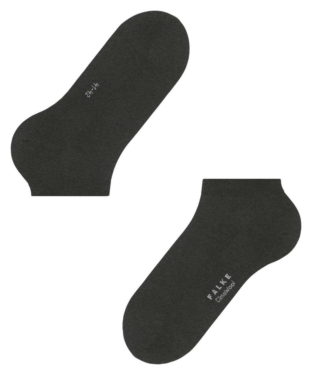 Falke ClimaWool Sneaker socks Socken Herren Grau | 6257893-KF