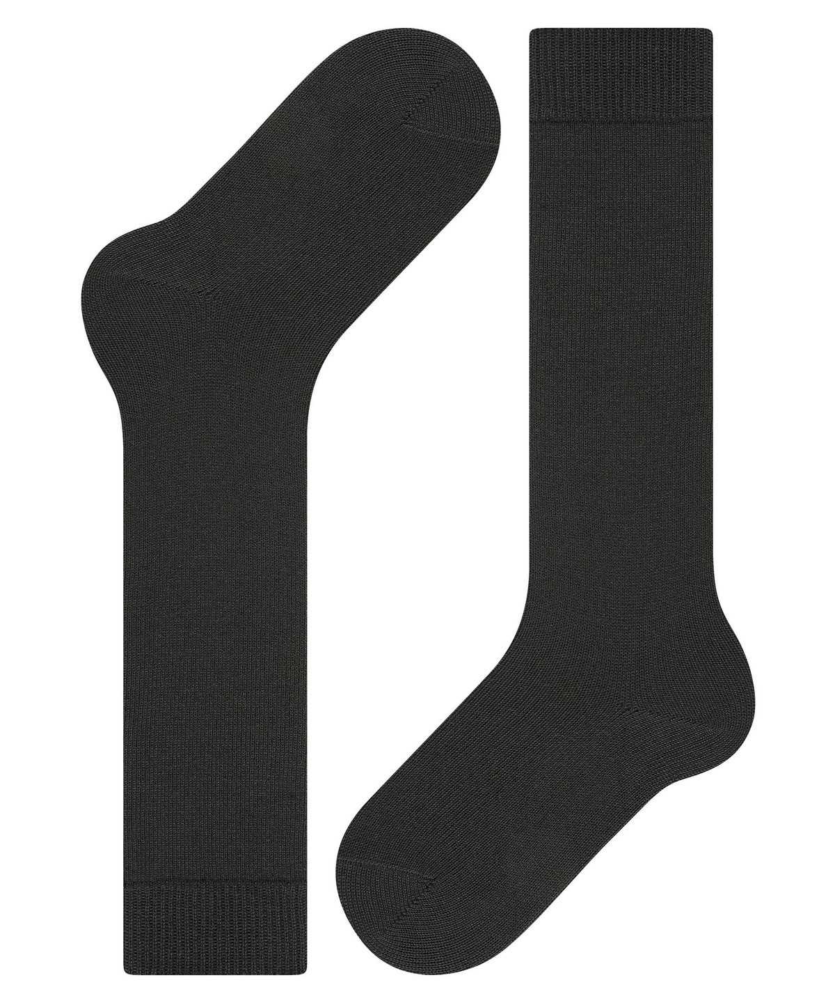 Falke Comfort Wool Knee-high Socks Socken Kinder Schwarz | 4506287-QE