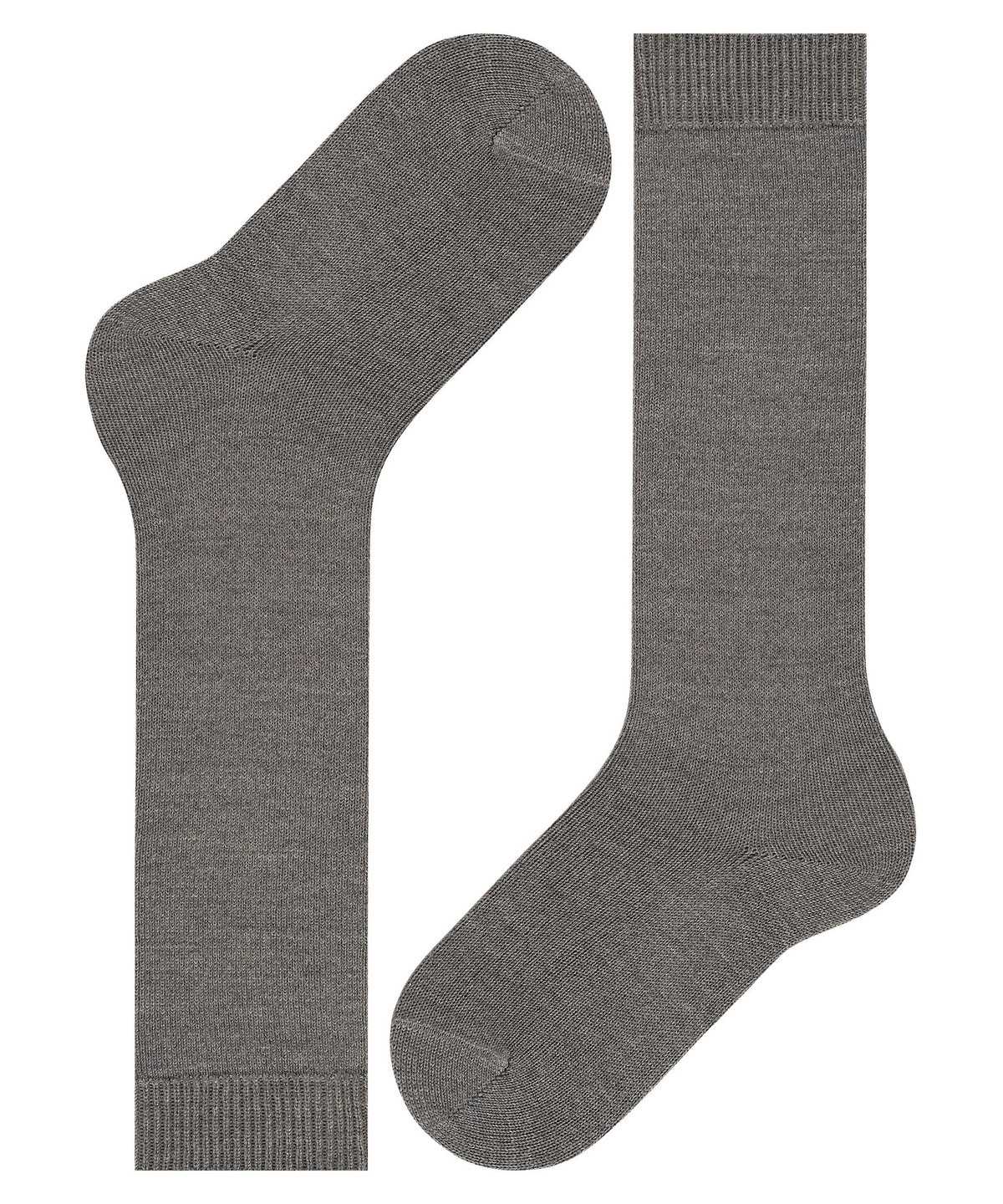 Falke Comfort Wool Knee-high Socks Socken Kinder Grau | 5942108-DJ