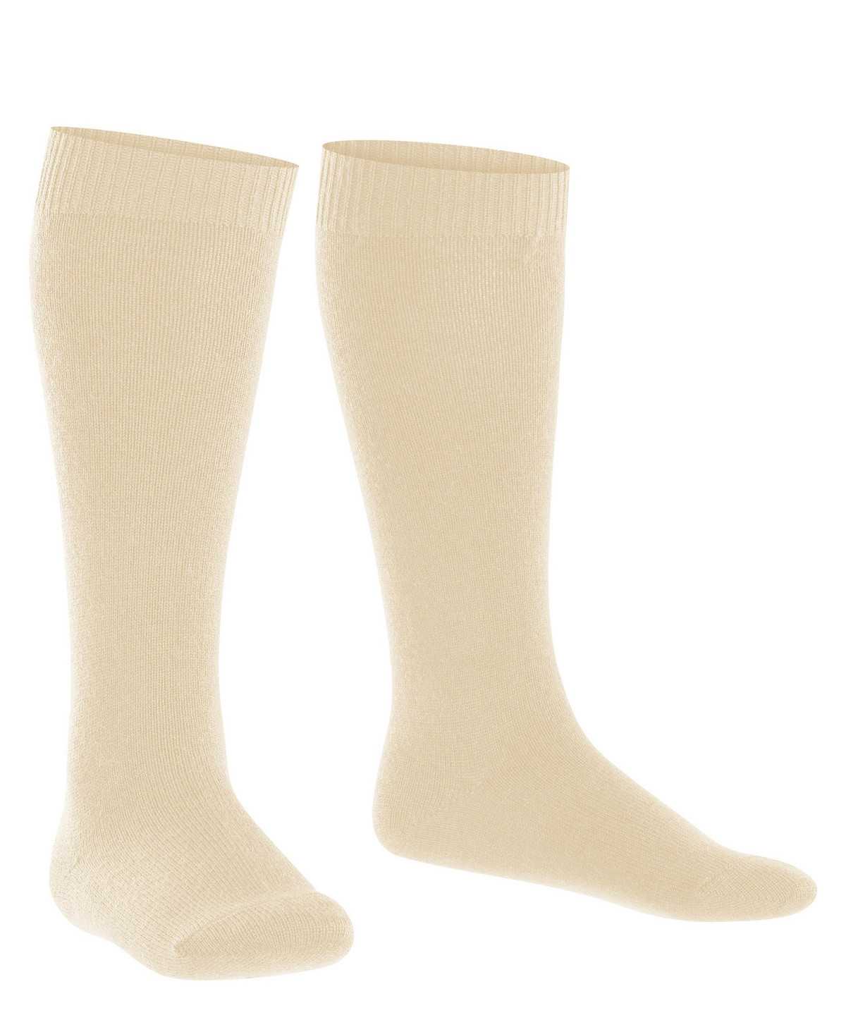 Falke Comfort Wool Knee-high Socks Socken Kinder Beige | 5329078-GX