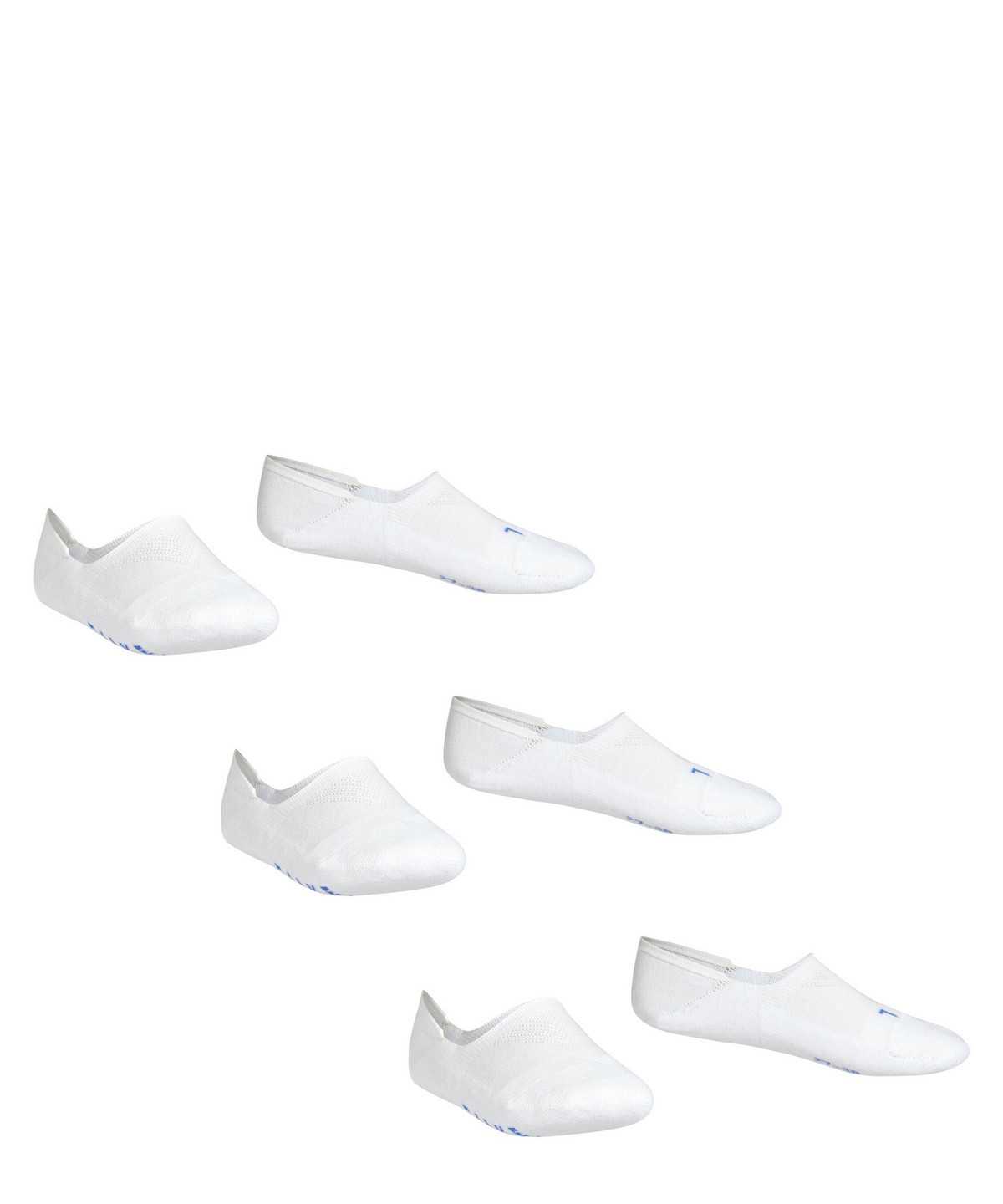 Falke Cool Kick 3-Pack Invisibles No Show Socks Kinder Weiß | 6132908-AD