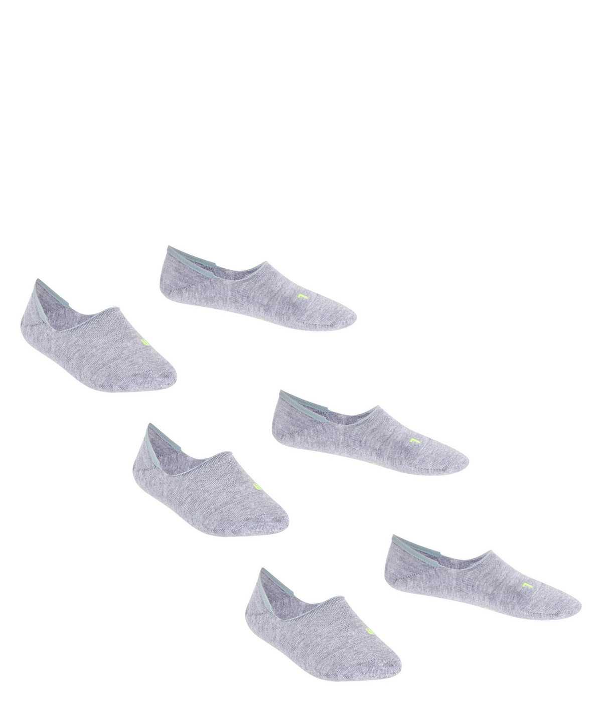 Falke Cool Kick 3-Pack Invisibles No Show Socks Kinder Grau | 7125364-VN