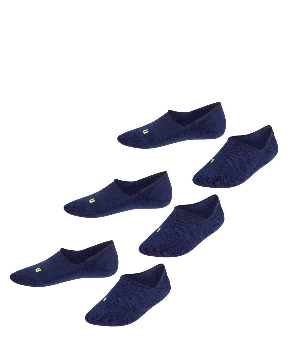 Falke Cool Kick 3-Pack Invisibles No Show Socks Kinder Blau | 0924615-SV