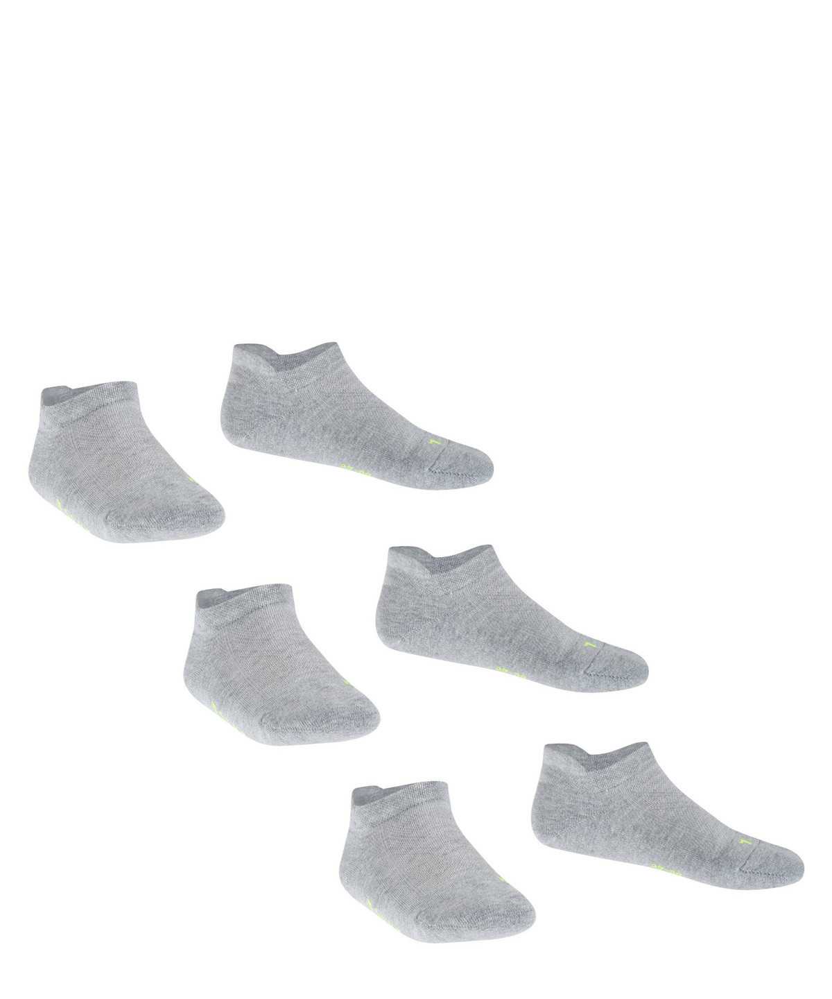 Falke Cool Kick 3-Pack Sneaker Socks Socken Kinder Grau | 1230945-IU