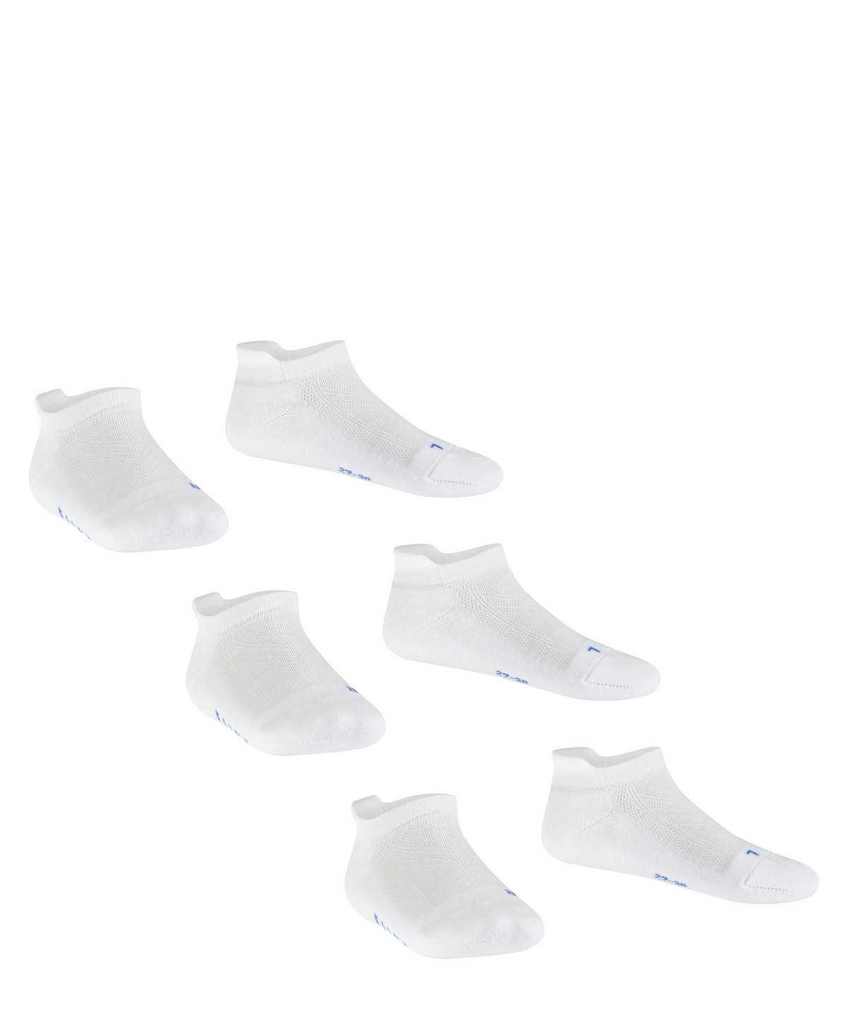 Falke Cool Kick 3-Pack Sneaker Socks Socken Kinder Weiß | 2859647-ZD