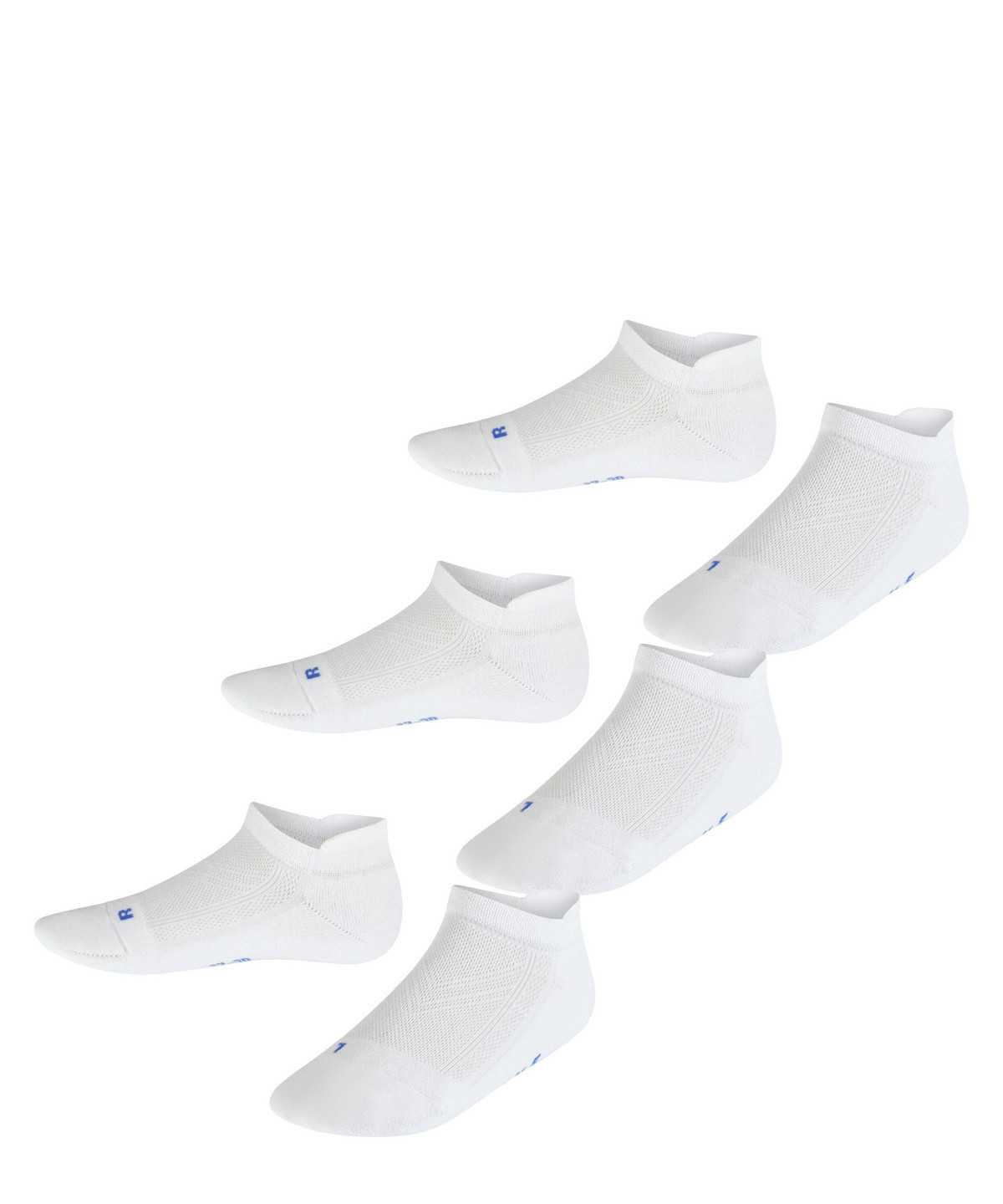 Falke Cool Kick 3-Pack Sneaker Socks Socken Kinder Weiß | 2859647-ZD