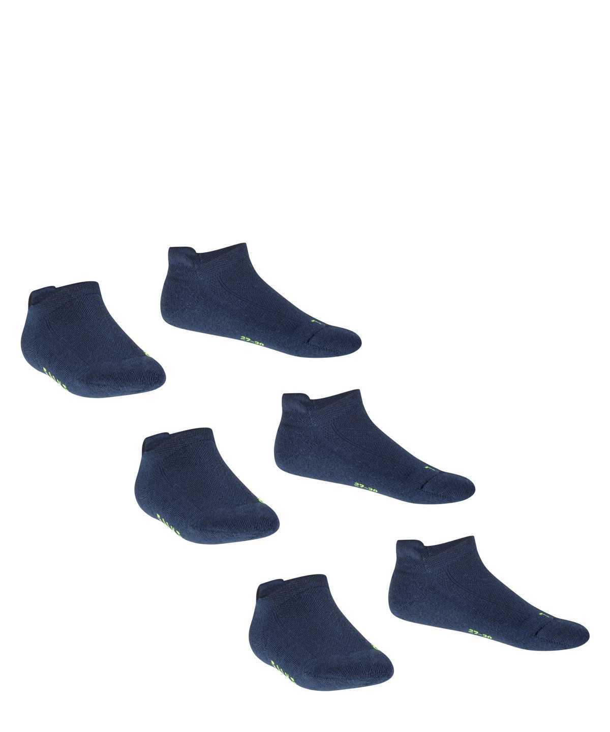 Falke Cool Kick 3-Pack Sneaker Socks Socken Kinder Blau | 9647302-XW