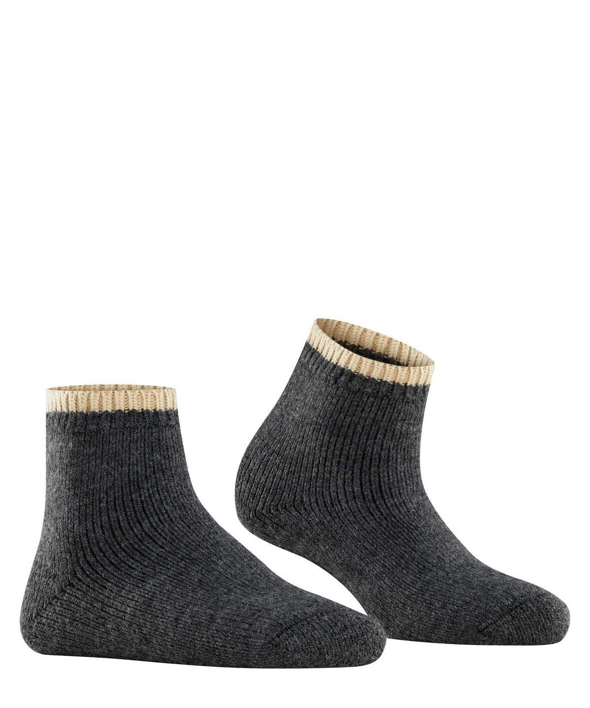 Falke Cosy Plush Short sock Socken Damen Grau | 0548961-ND