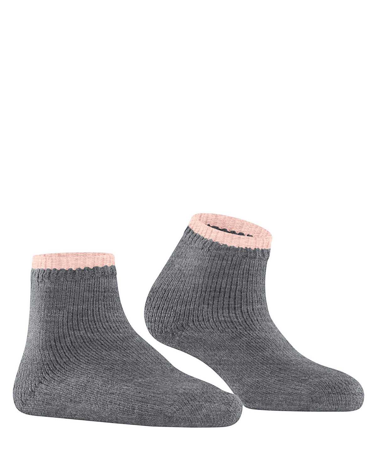 Falke Cosy Plush Short sock Socken Damen Grau | 8751934-BL