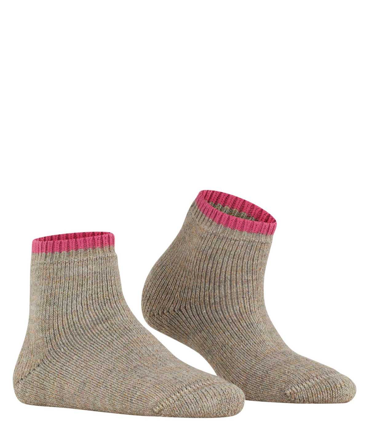 Falke Cosy Plush Short sock Socken Damen Braun | 1738205-AG