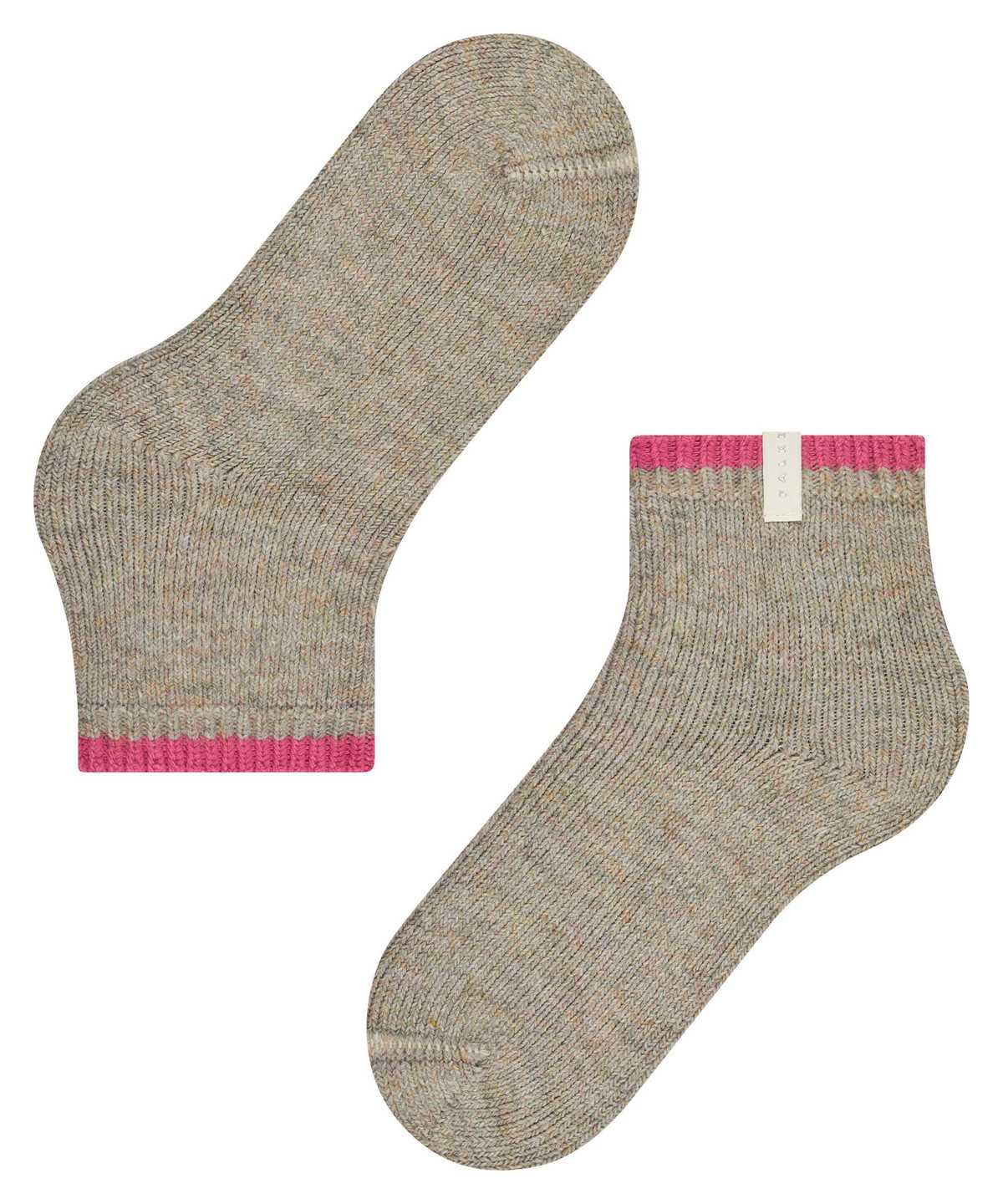 Falke Cosy Plush Short sock Socken Damen Braun | 1738205-AG