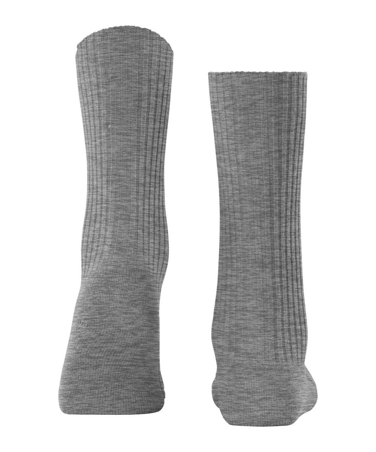 Falke Cosy Wool Boot Socks Socken Damen Grau | 0148365-ZU