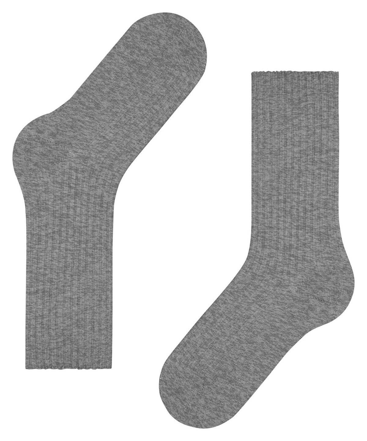 Falke Cosy Wool Boot Socks Socken Damen Grau | 0148365-ZU