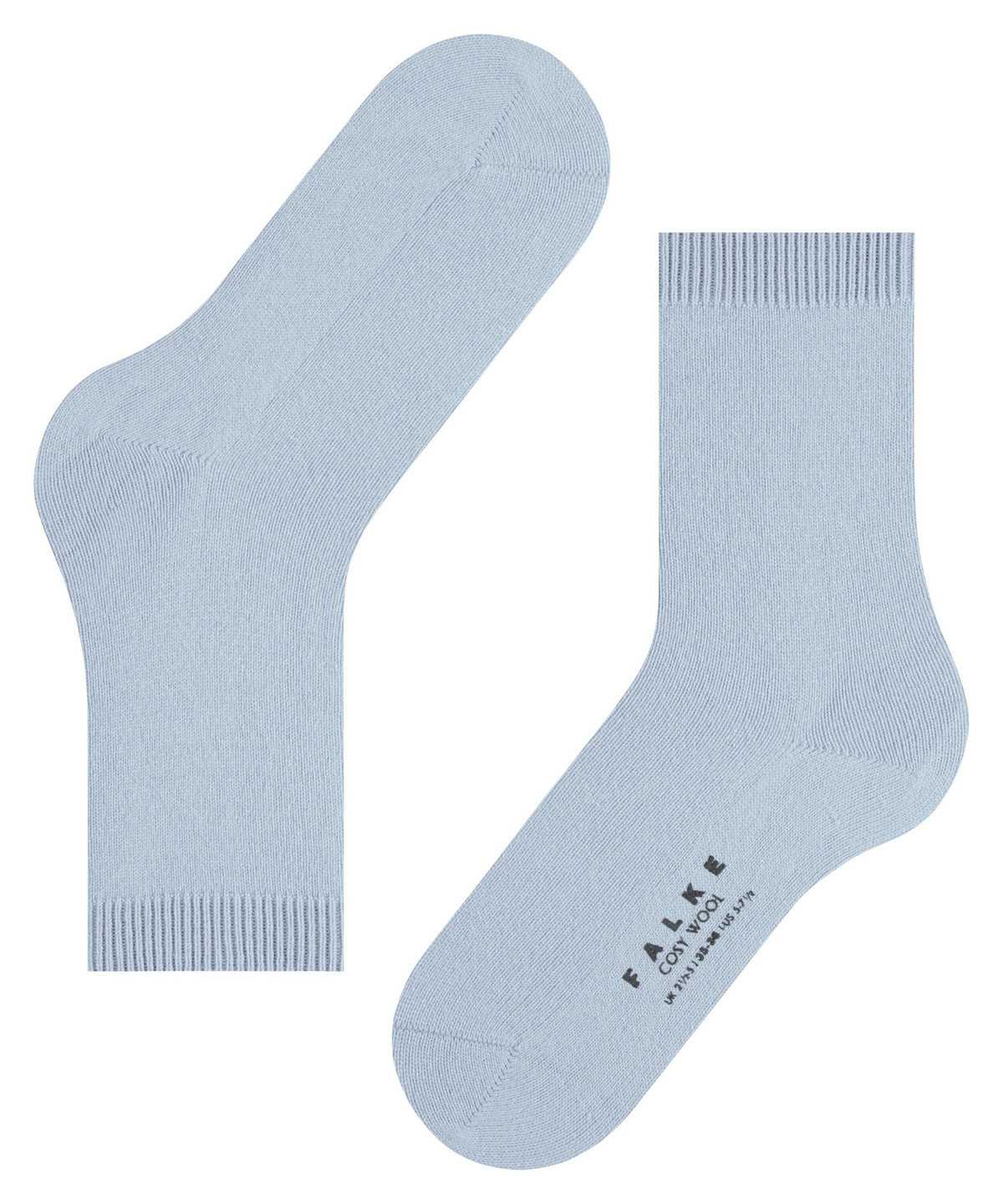 Falke Cosy Wool Socks Socken Damen Blau | 9074852-KZ