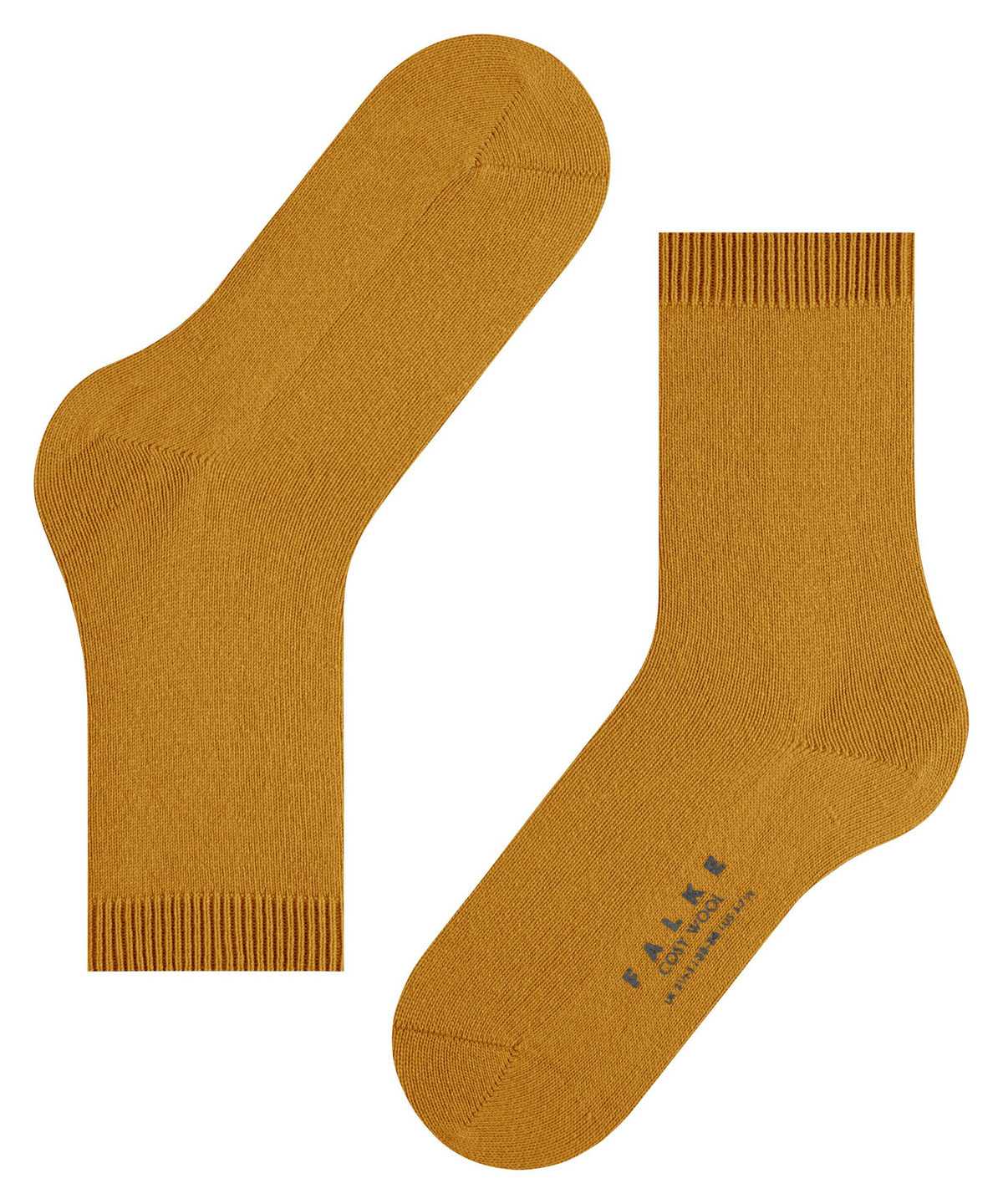 Falke Cosy Wool Socks Socken Damen Gelb | 5409387-WA