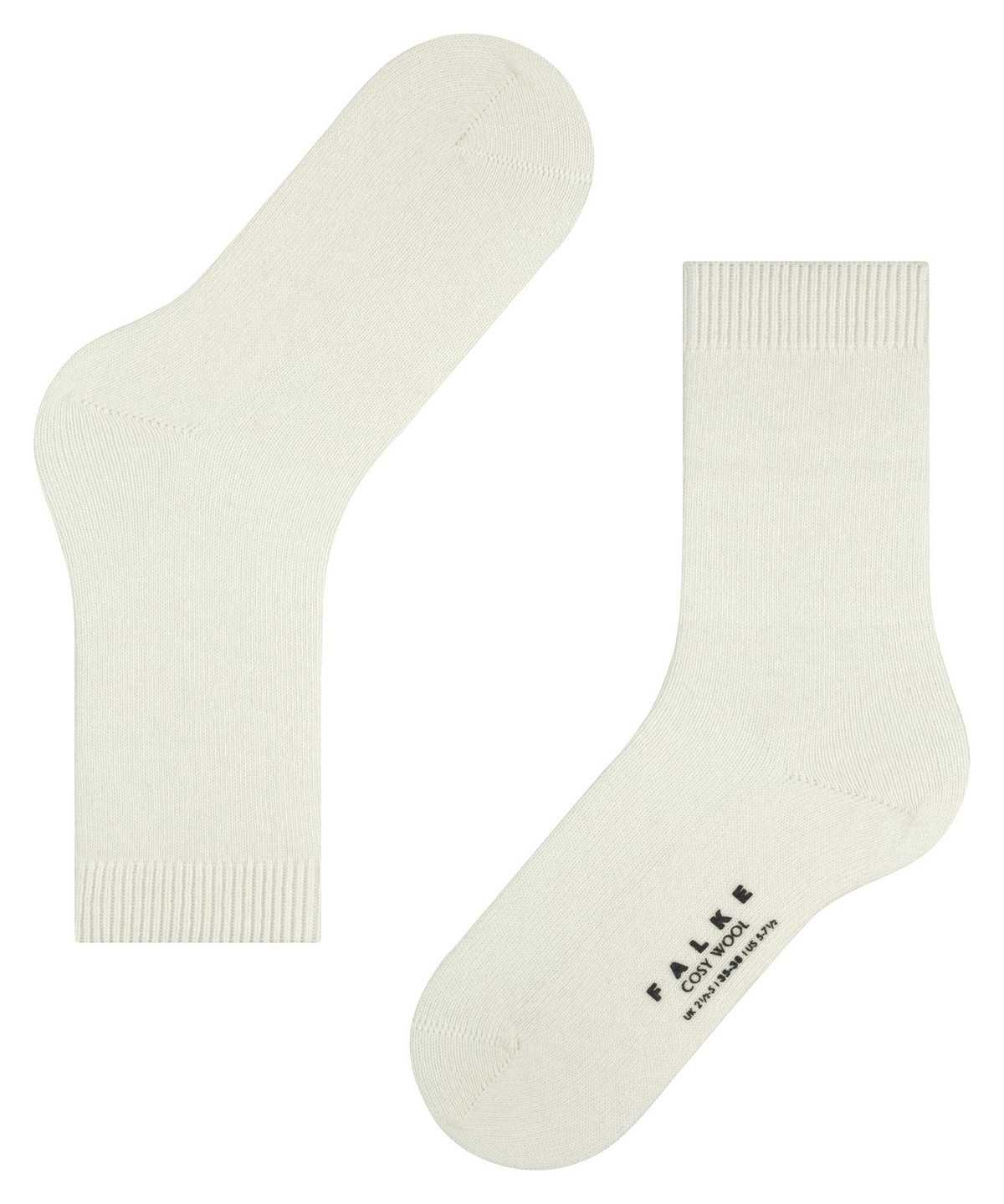 Falke Cosy Wool Socks Socken Damen Weiß | 3840125-VD