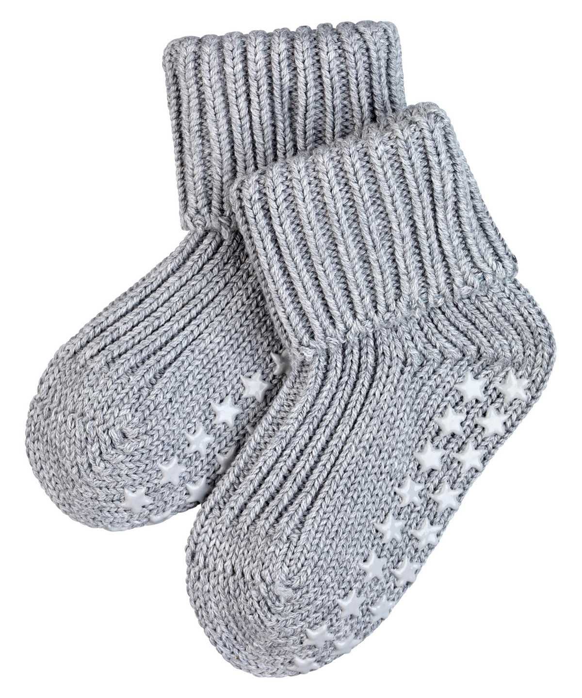 Falke Cotton Catspads House socks Socken Baby Grau | 8591704-QE