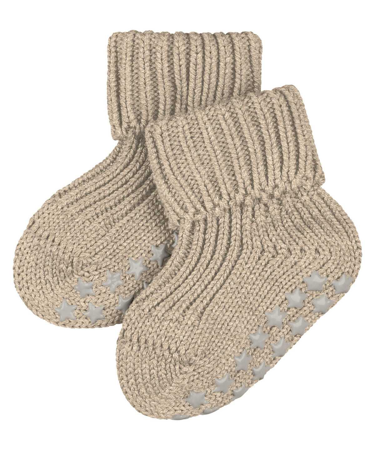 Falke Cotton Catspads House socks Socken Baby Beige | 2354168-GC