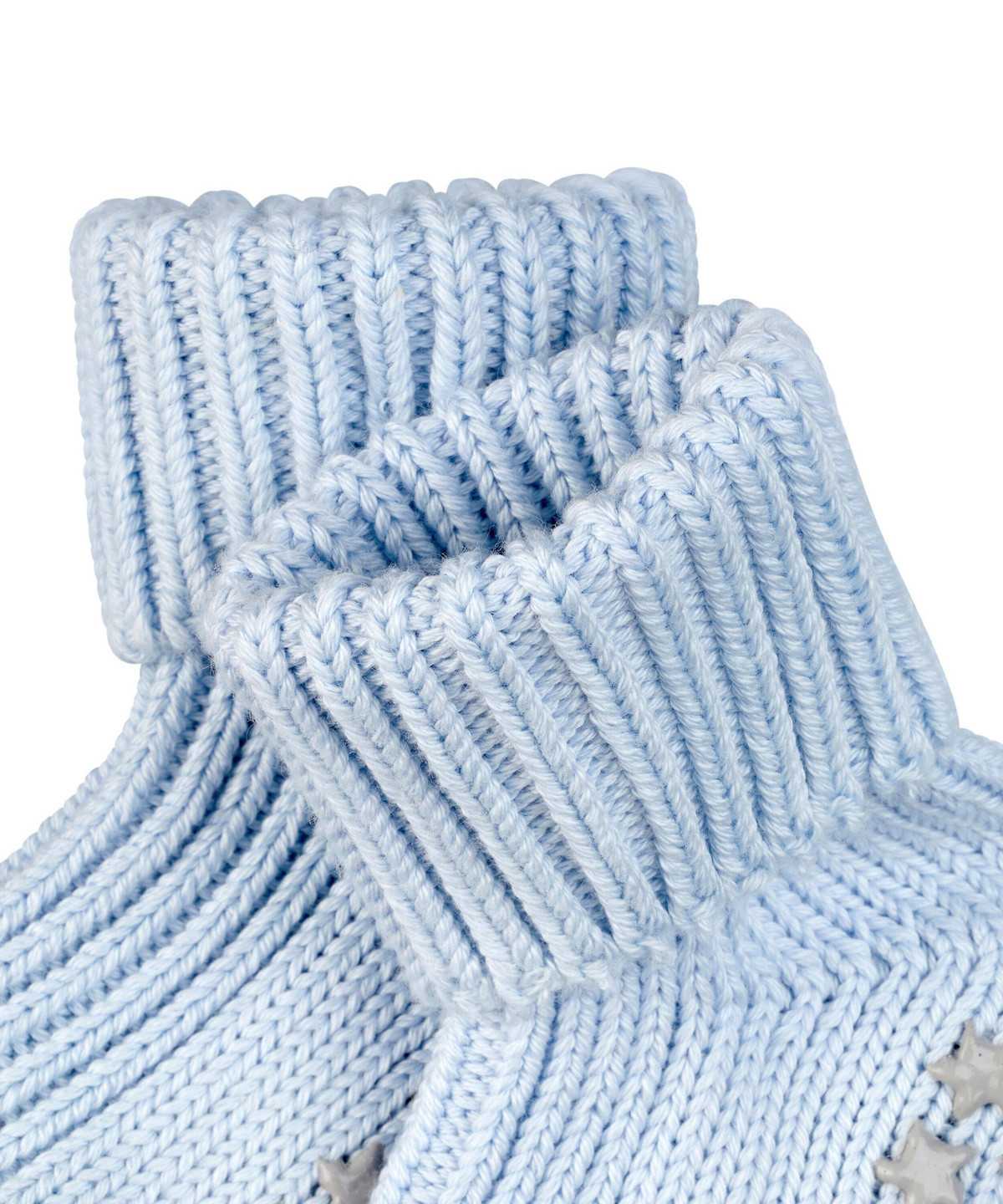 Falke Cotton Catspads House socks Socken Baby Blau | 9074812-UB