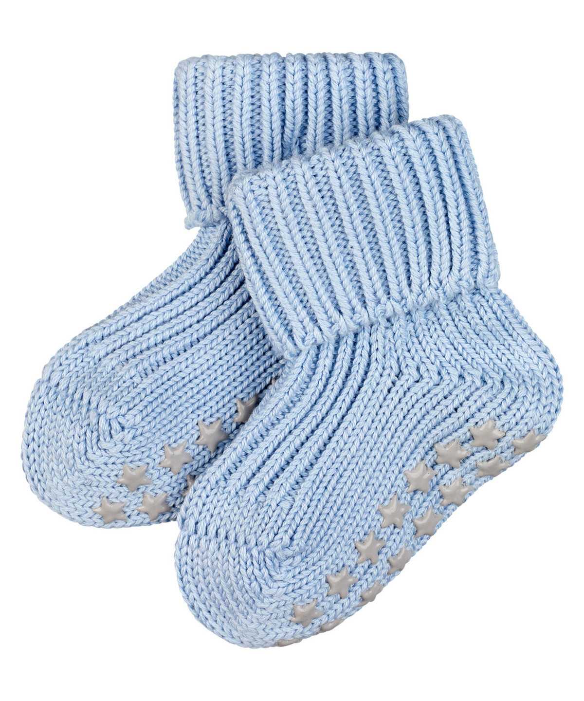 Falke Cotton Catspads House socks Socken Baby Blau | 1649207-OC