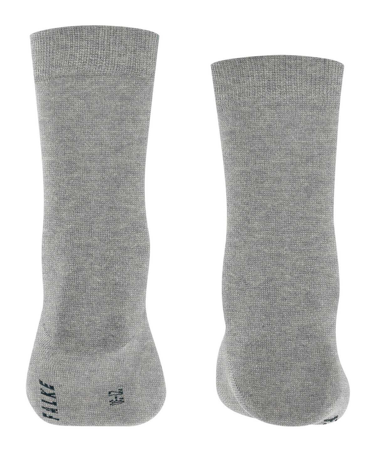 Falke Cotton Finesse Socks Socken Kinder Grau | 8704156-VG