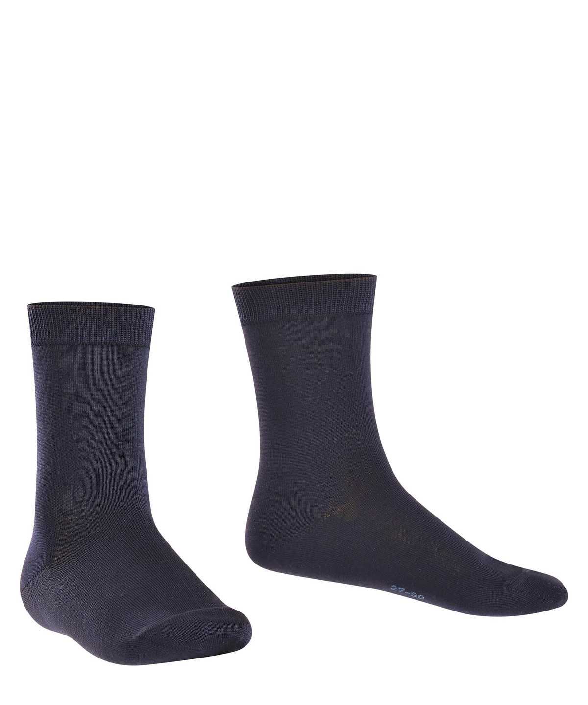 Falke Cotton Finesse Socks Socken Kinder Blau | 9328416-ZL