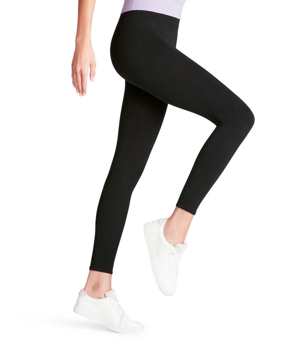 Falke Cotton Seamless Leggings Leggings Damen Schwarz | 9467025-MI