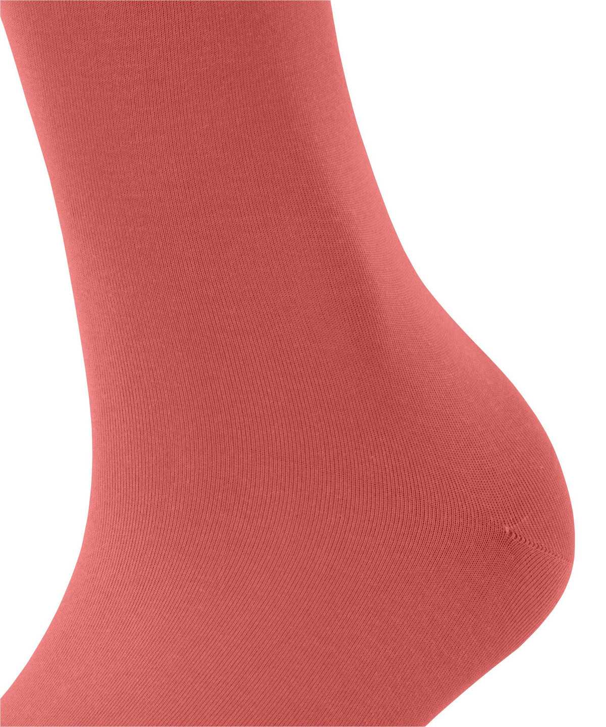 Falke Cotton Touch Knee-high Socks Socken Damen Rot | 9281607-WJ