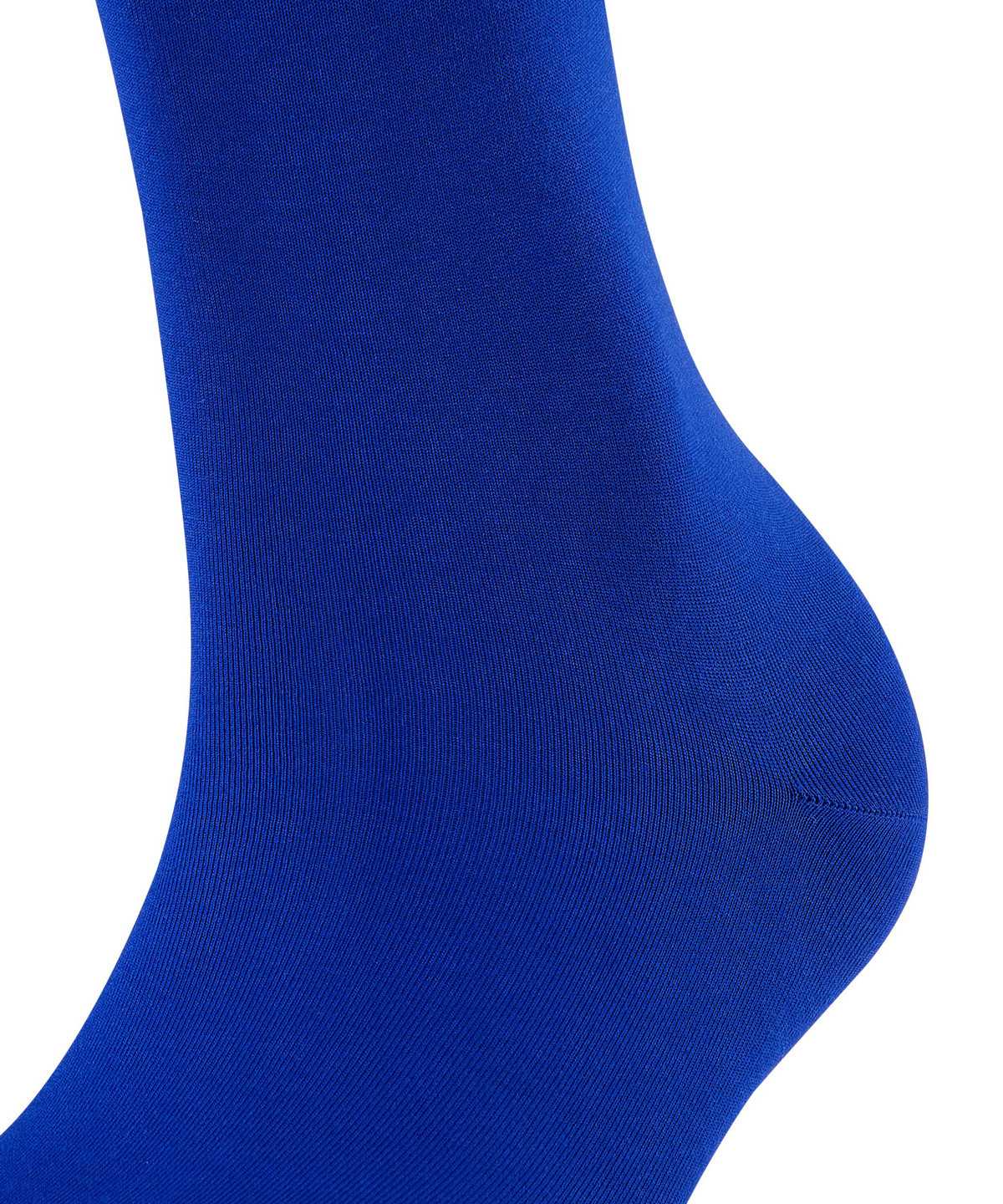 Falke Cotton Touch Knee-high Socks Socken Damen Blau | 3526184-ES