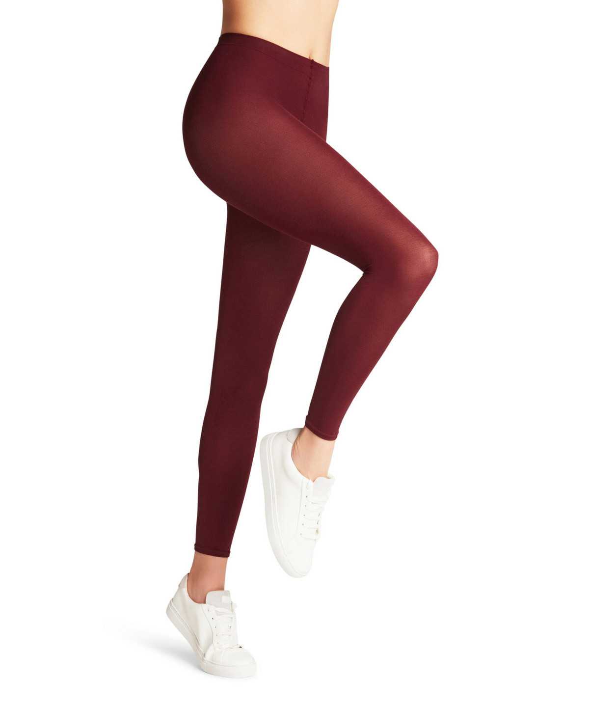 Falke Cotton Touch Leggings Leggings Damen Rot | 8650794-VT