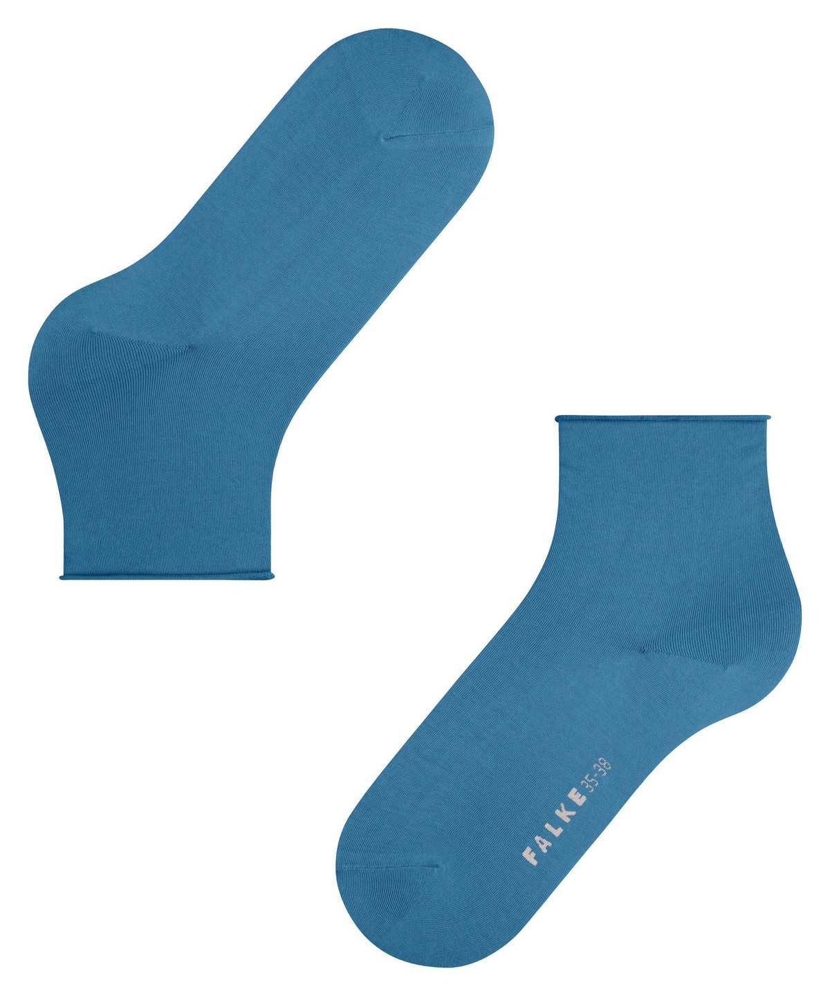 Falke Cotton Touch Short sock Socken Damen Blau | 6902154-PQ