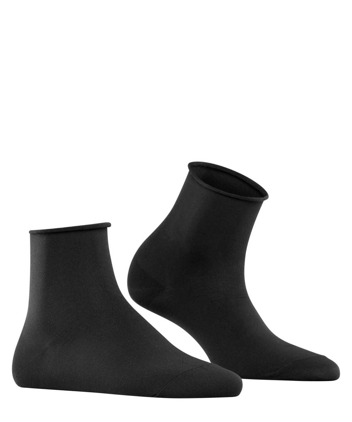 Falke Cotton Touch Short sock Socken Damen Schwarz | 2835679-XC