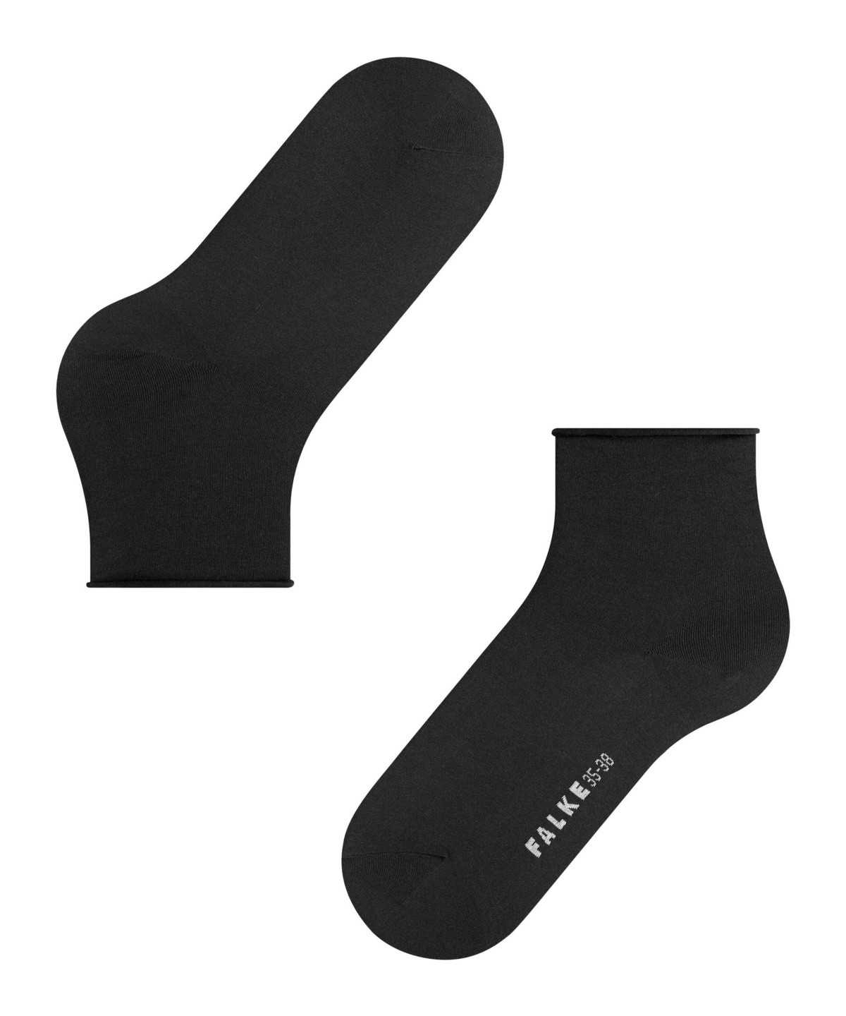 Falke Cotton Touch Short sock Socken Damen Schwarz | 2835679-XC