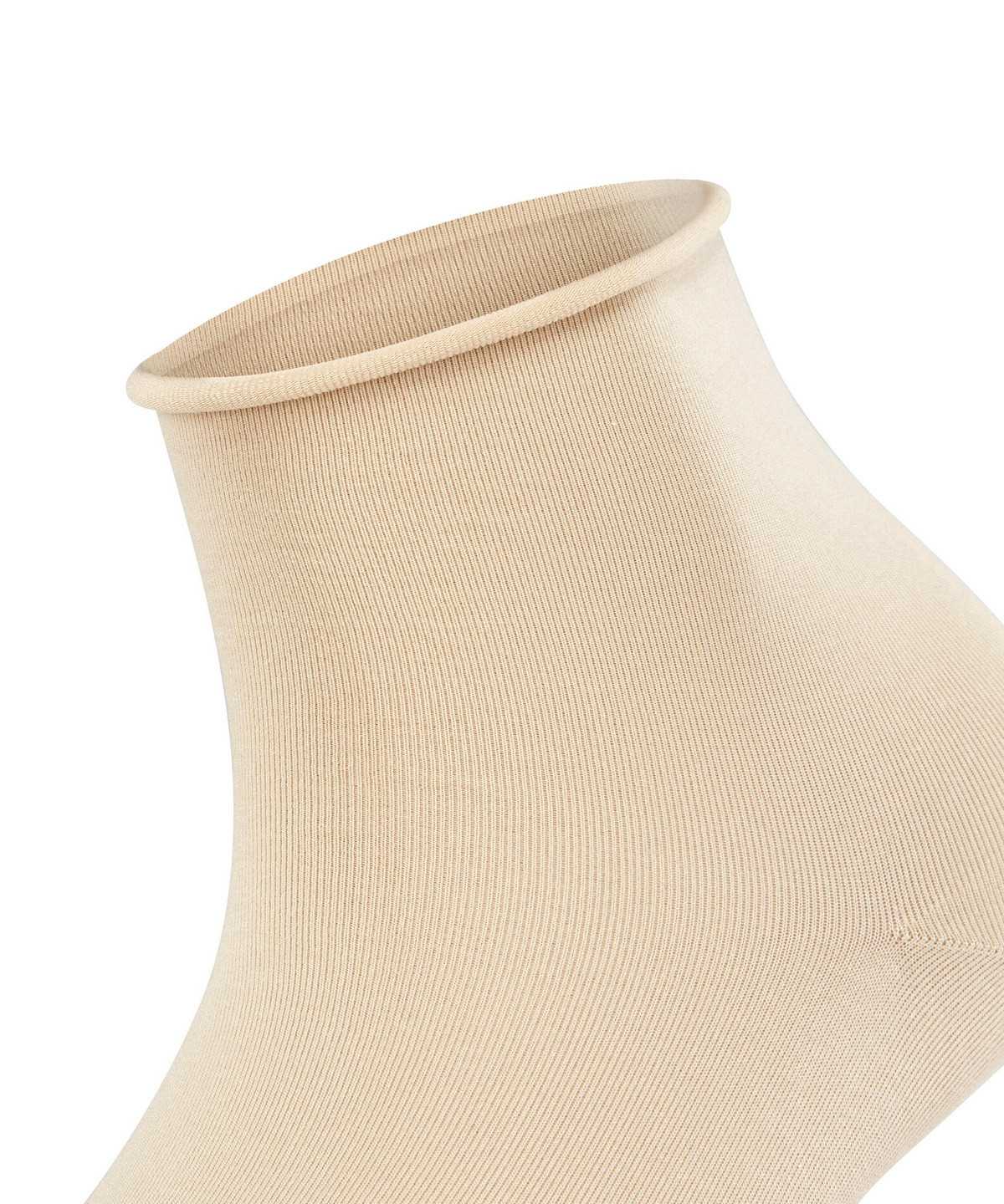 Falke Cotton Touch Short sock Socken Damen Beige | 1567389-DG