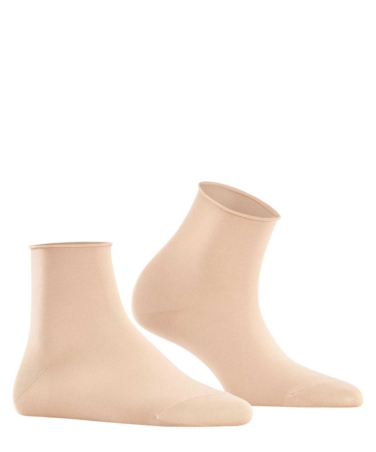 Falke Cotton Touch Short sock Socken Damen Beige | 1698723-ZT