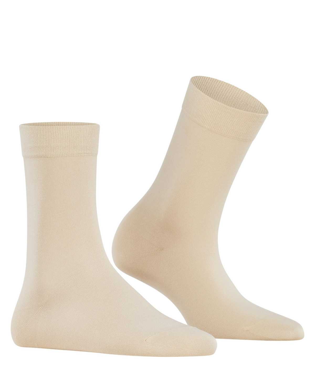 Falke Cotton Touch Socks Socken Damen Beige | 5139820-QO