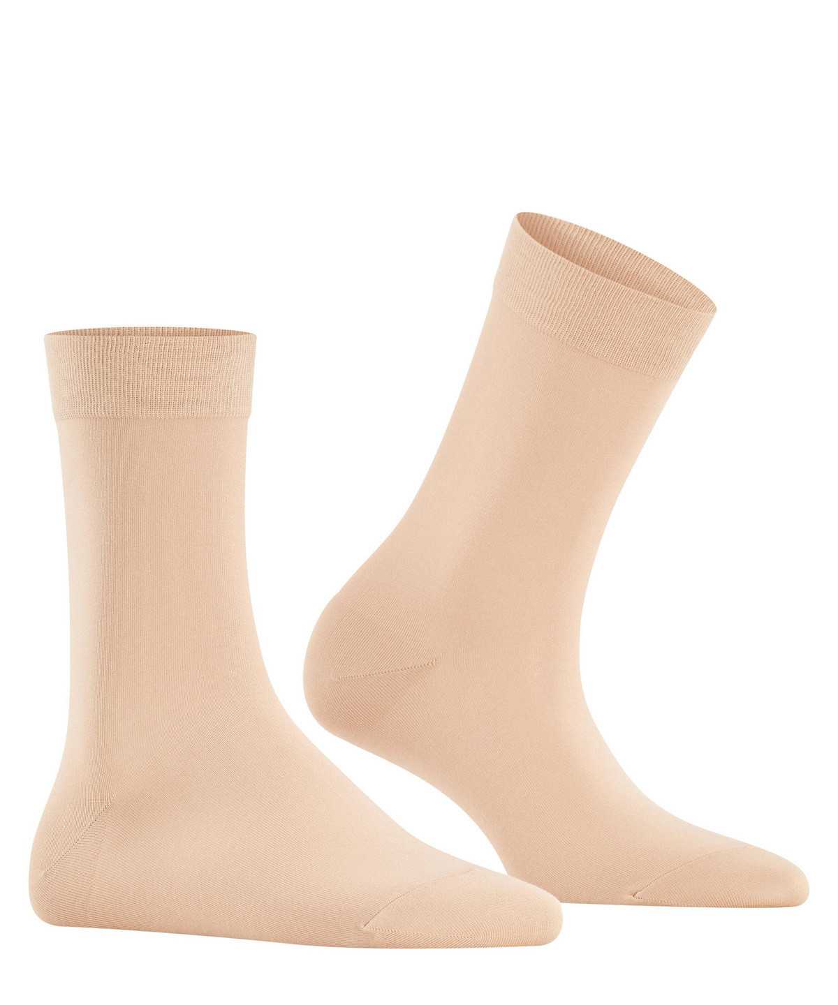 Falke Cotton Touch Socks Socken Damen Beige | 7235916-YB