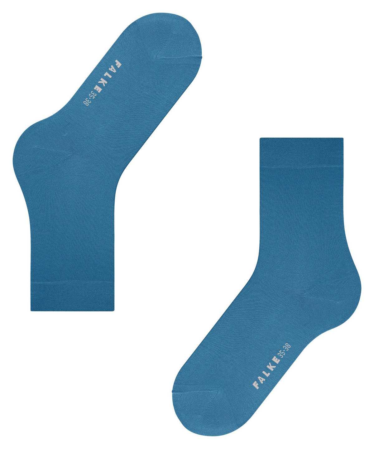 Falke Cotton Touch Socks Socken Damen Blau | 8472395-FC