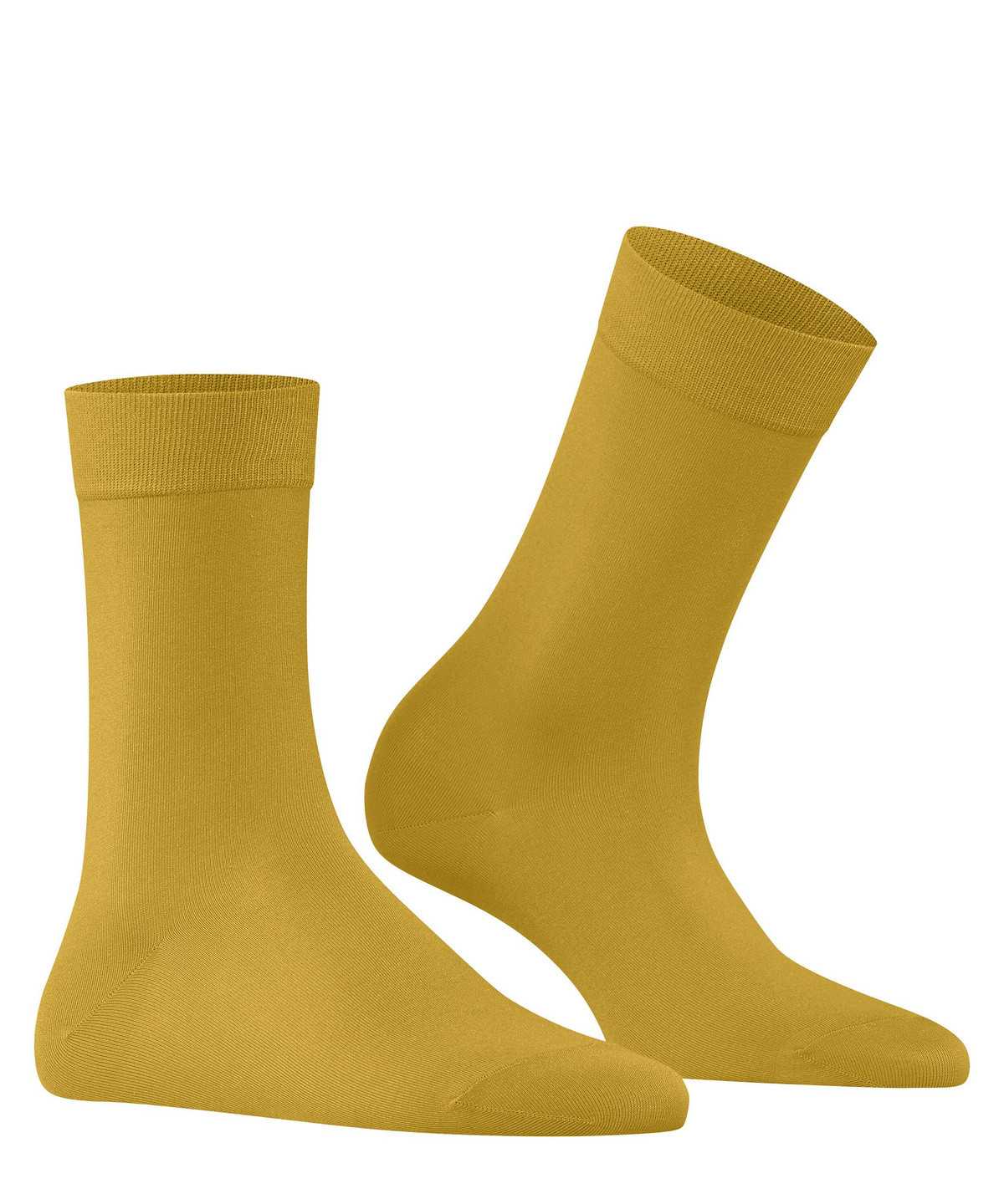 Falke Cotton Touch Socks Socken Damen Gelb | 8496701-CE