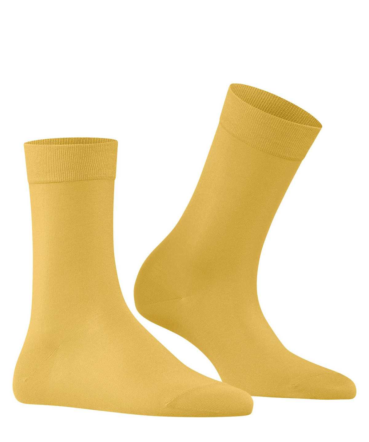 Falke Cotton Touch Socks Socken Damen Gelb | 7214936-SU