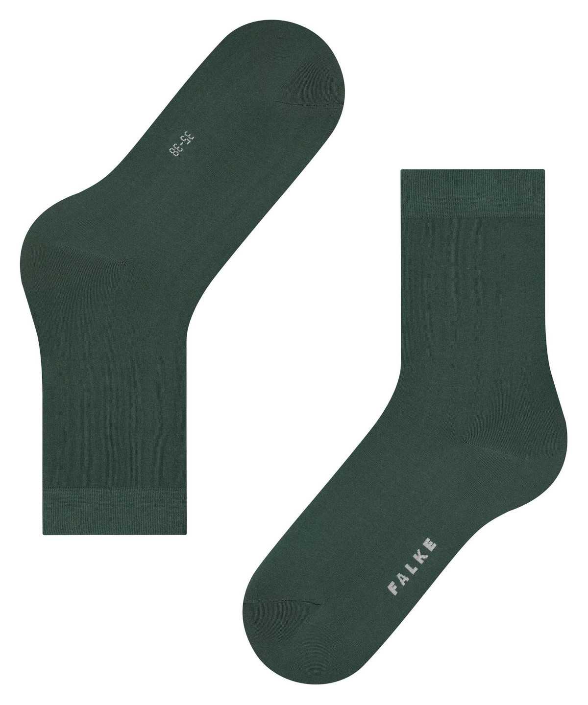 Falke Cotton Touch Socks Socken Damen Grün | 1035279-XU