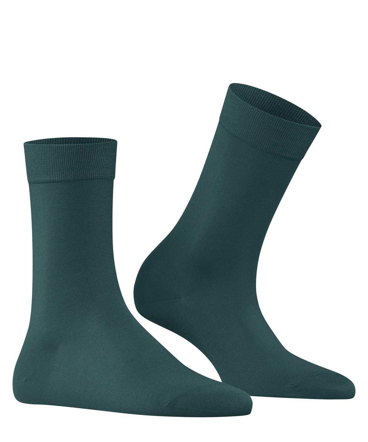 Falke Cotton Touch Socks Socken Damen Grün | 2367198-ZH