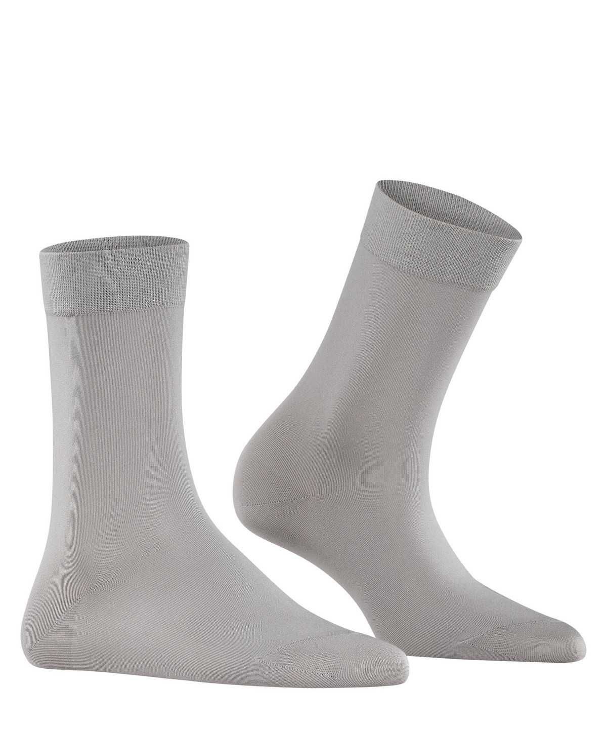 Falke Cotton Touch Socks Socken Damen Grau | 7802615-XM