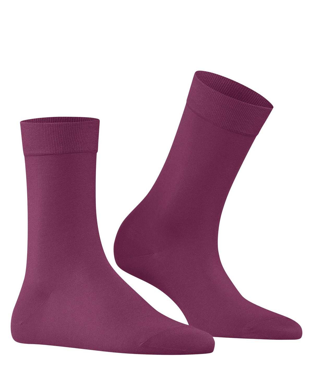 Falke Cotton Touch Socks Socken Damen Lila | 8207549-TV