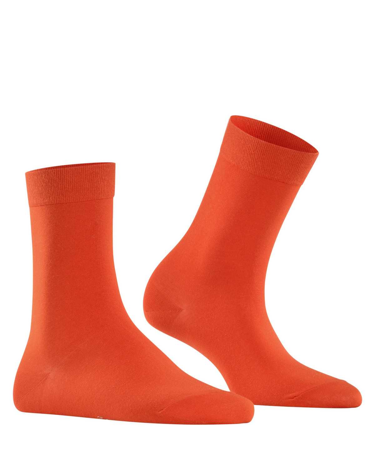 Falke Cotton Touch Socks Socken Damen Orange | 7058326-GJ