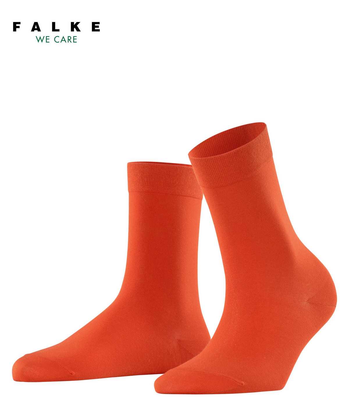 Falke Cotton Touch Socks Socken Damen Orange | 7058326-GJ