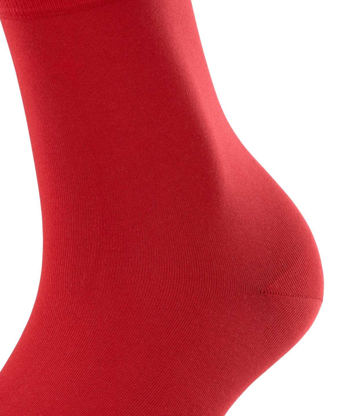 Falke Cotton Touch Socks Socken Damen Rot | 8032765-TO